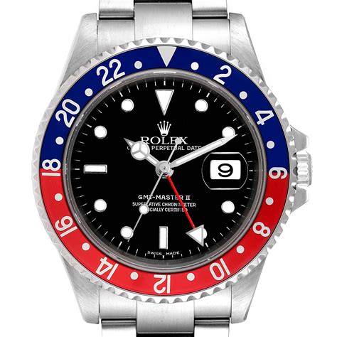 reloj rolex azul y rojo|Rolex GMT.